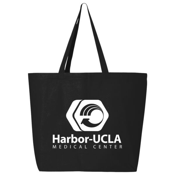 Jumbo Canvas Bag w/ Single Color HUMC Logo Thumbnail