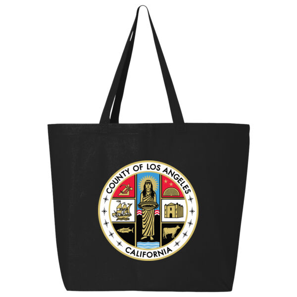 Jumbo Canvas Bag w/ LA County Logo Thumbnail
