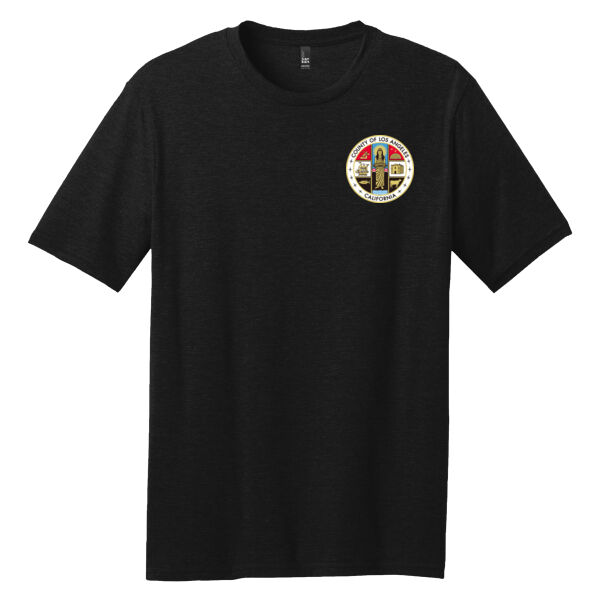 Unisex Soft Blend Tee w/ LA County Logo on Front and Back Thumbnail