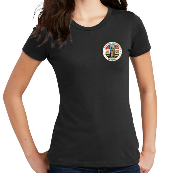 Women's Soft Blend Tee w/ LA County Logo Thumbnail