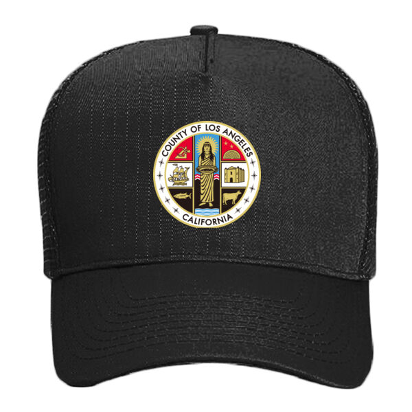 Snapback Trucker Hat w/ LA County Logo Thumbnail