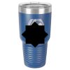 Polar Camel 30 oz. Double Walled Insulated Tumbler w/Clear Lid Thumbnail