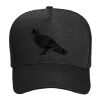 OTTO CAP Cotton Blend Twill 5 Panel Mid Profile Mesh Back Trucker Hat Thumbnail