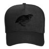 OTTO CAP Cotton Blend Twill 5 Panel Mid Profile Mesh Back Trucker Hat Thumbnail