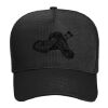 OTTO CAP Cotton Blend Twill 5 Panel Mid Profile Mesh Back Trucker Hat Thumbnail