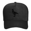 OTTO CAP Cotton Blend Twill 5 Panel Mid Profile Mesh Back Trucker Hat Thumbnail