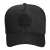 OTTO CAP Cotton Blend Twill 5 Panel Mid Profile Mesh Back Trucker Hat Thumbnail