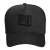 OTTO CAP Cotton Blend Twill 5 Panel Mid Profile Mesh Back Trucker Hat Thumbnail