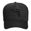 OTTO CAP Cotton Blend Twill 5 Panel Mid Profile Mesh Back Trucker Hat Thumbnail