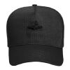 OTTO CAP Cotton Blend Twill 5 Panel Mid Profile Mesh Back Trucker Hat Thumbnail