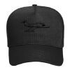 OTTO CAP Cotton Blend Twill 5 Panel Mid Profile Mesh Back Trucker Hat Thumbnail