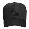 OTTO CAP Cotton Blend Twill 5 Panel Mid Profile Mesh Back Trucker Hat Thumbnail