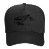 OTTO CAP Cotton Blend Twill 5 Panel Mid Profile Mesh Back Trucker Hat Thumbnail