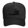 OTTO CAP Cotton Blend Twill 5 Panel Mid Profile Mesh Back Trucker Hat Thumbnail