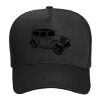 OTTO CAP Cotton Blend Twill 5 Panel Mid Profile Mesh Back Trucker Hat Thumbnail