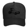 OTTO CAP Cotton Blend Twill 5 Panel Mid Profile Mesh Back Trucker Hat Thumbnail