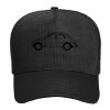 OTTO CAP Cotton Blend Twill 5 Panel Mid Profile Mesh Back Trucker Hat Thumbnail