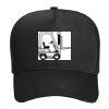 OTTO CAP Cotton Blend Twill 5 Panel Mid Profile Mesh Back Trucker Hat Thumbnail