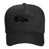 OTTO CAP Cotton Blend Twill 5 Panel Mid Profile Mesh Back Trucker Hat Thumbnail