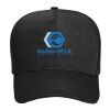 OTTO CAP Cotton Blend Twill 5 Panel Mid Profile Mesh Back Trucker Hat Thumbnail